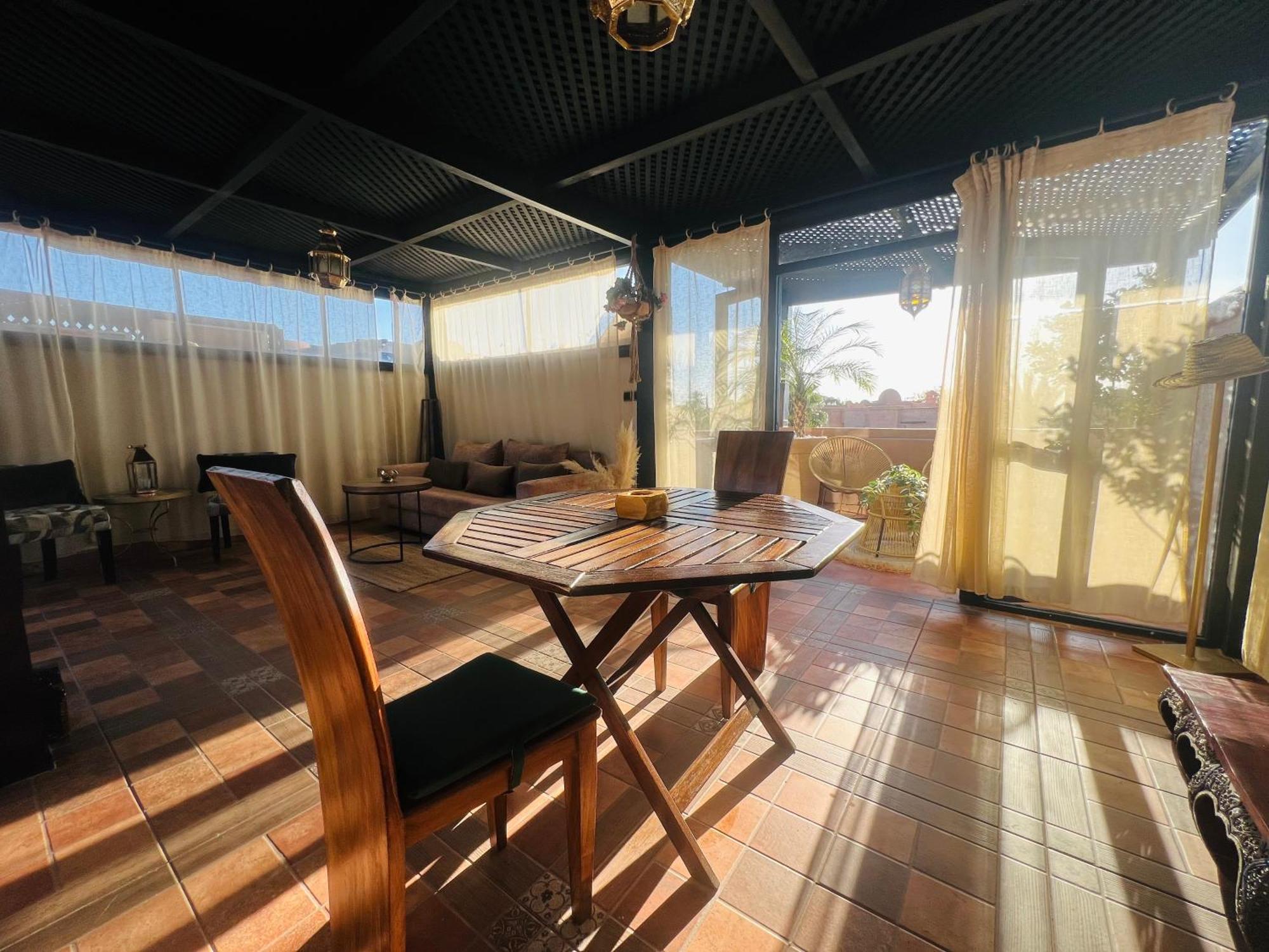 מרקש Duplex Atlas Golf Resort Pοοl Νieω Seriniτყ & Cαlm מראה חיצוני תמונה